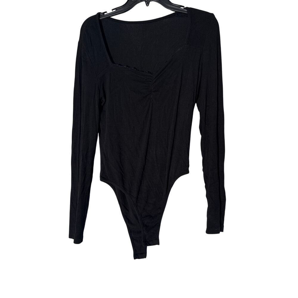 SheIn Black Bodysuit Sz L